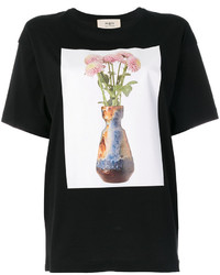 Ports 1961 Flower And Vase Print T Shirt