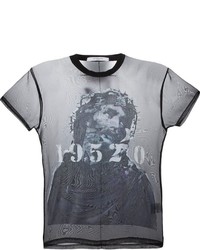 Givenchy Sheer Christ Print T Shirt
