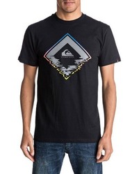 Quiksilver Glitchy Graphic T Shirt