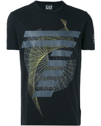 Emporio Armani Graphic Printed T Shirt