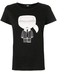 Karl Lagerfeld Iconic Karl Print T Shirt