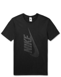 Nike Lab Essentials Printed Cotton Jersey T Shirt