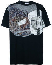 Les Benjamins Leopard Print T Shirt