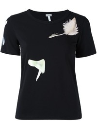 Loewe Flower Print T Shirt