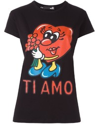 Love Moschino Ti Amo Printed T Shirt