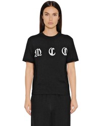 McQ by Alexander McQueen Mcq Printed Cotton Jersey T Shirt