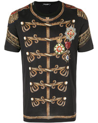 Dolce & Gabbana Military Print T Shirt
