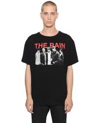 Off-White Modernism Printed Cotton Jersey T Shirt