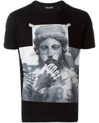 Neil Barrett Statue Print T Shirt