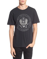 Obey Oil Eagle Graphic T Shirt