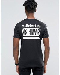 adidas Originals Graphic T Shirt In Black Az1021