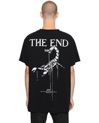 Off-White Othelo Printed Cotton Jersey T Shirt