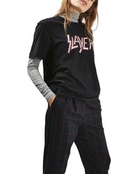 Topshop Petite By And Finally Slayer Graphic Tee