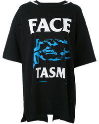 Facetasm Printed Boyfriend T Shirt