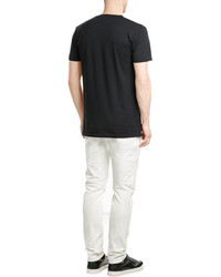 Balmain Printed Cotton T Shirt