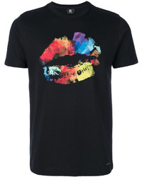 Paul Smith Ps By Lips Print T Shirt