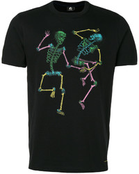 Paul Smith Ps By Skeleton Print T Shirt