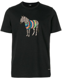 Paul Smith Ps By Zebra Print T Shirt