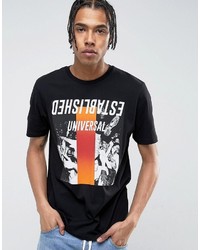 Asos Relaxed T Shirt With Gig Photographic Print