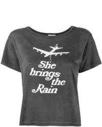 RE/DONE She Brings The Rain Printed T Shirt