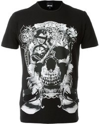 Just Cavalli Skull Print T Shirt