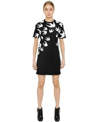 McQ by Alexander McQueen Sparrow Printed Cotton Jersey T Shirt