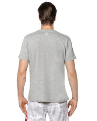 Alpha Industries Star Printed Cotton Jersey T Shirt