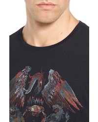 John Varvatos Star Usa Queen Crest Graphic T Shirt