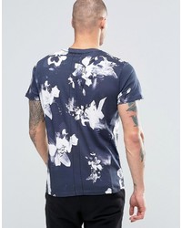 Religion T Shirt With All Over Floral Print