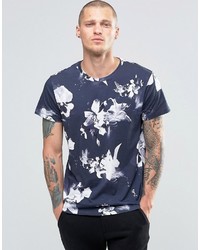 Religion T Shirt With All Over Floral Print