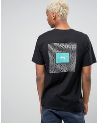 Stussy T Shirt With Chapters Back Print