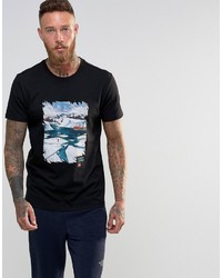The North Face T Shirt With Glacier Print