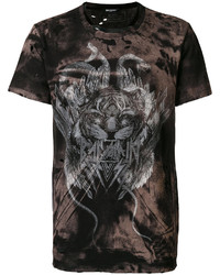 Balmain Tiger Print T Shirt