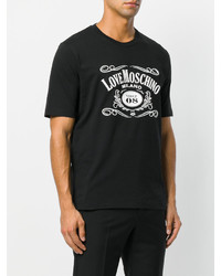 Love Moschino Vintage Print T Shirt