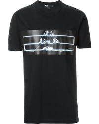 Y-3 Neon Lights Print T Shirt