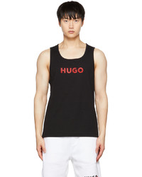Hugo Black Logo Tank Top