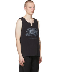 C2h4 Black My Own Private Planet Layered Literal Tank Top