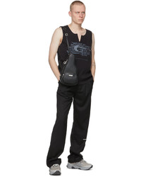 C2h4 Black My Own Private Planet Layered Literal Tank Top