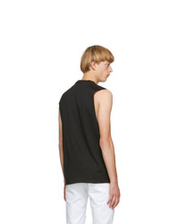DSQUARED2 Black Pressed Sleeveless T Shirt