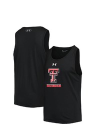 Under Armour Black Texas Tech Red Raiders Logo Tech Tank Top At Nordstrom