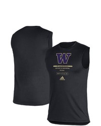 adidas Black Washington Huskies Sideline Locker Tag Roready Creator Sleeveless T Shirt At Nordstrom