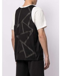 Emporio Armani Bleached Print Vest