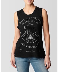 True Religion Crescent Heights Muscle Tank