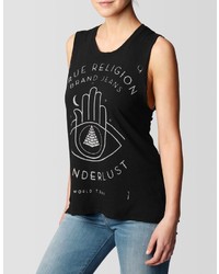 True Religion Crescent Heights Muscle Tank