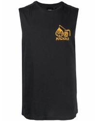 Deus Ex Machina Graphic Print Cotton Vest