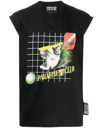 VERSACE JEANS COUTURE Graphic Print Tank Top