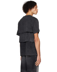 Givenchy Grey Tiered T Shirt