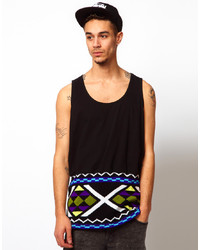 Horace Tank With Ethnic Print