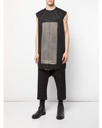 Rick Owens DRKSHDW Printed Sleeveless Tank Top