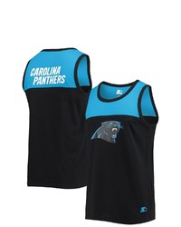 STARTE R Blackblue Carolina Panthers Team Touchdown Fashion Tank Top At Nordstrom